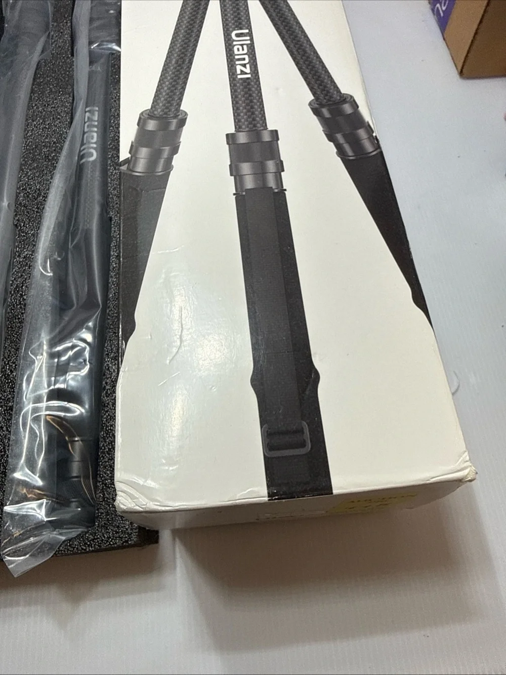TT35 Black Carbon Fiber Hiking Stick Tripod